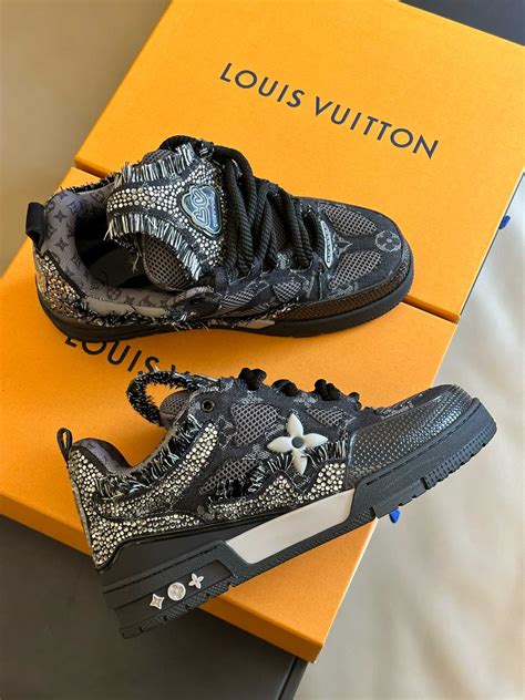 louis vuitton skate swarovski|lv skate shoes.